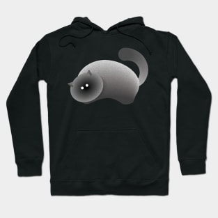 Minimalist cat design Hoodie